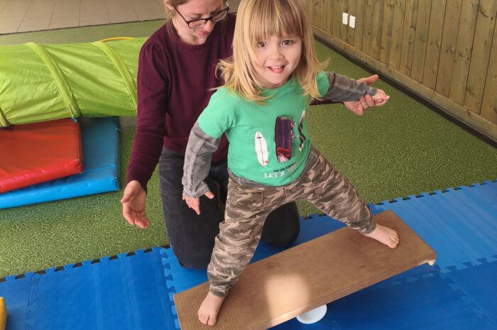 Rencontre avec le centre de loisirs de Quinson