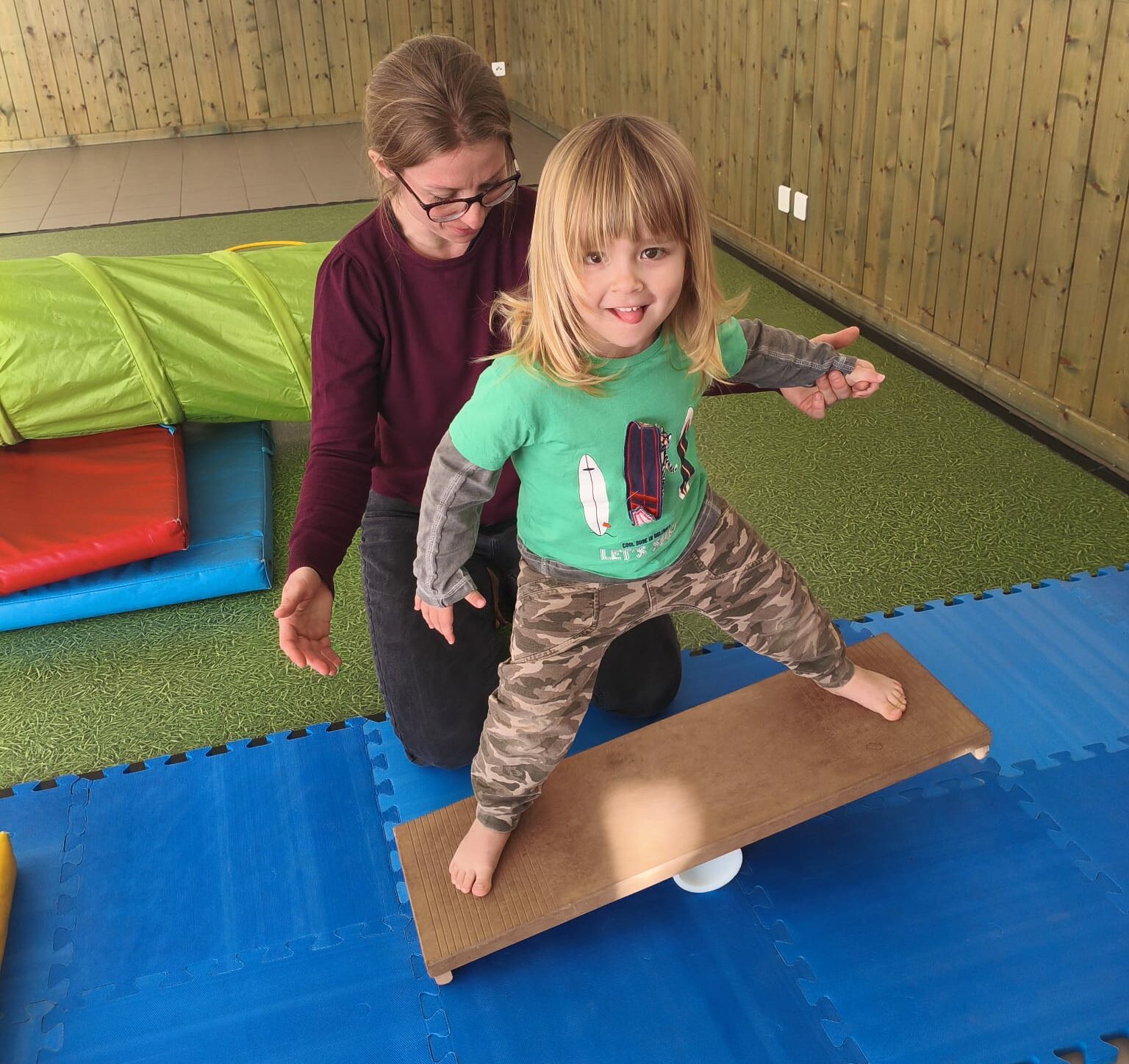 Rencontre avec le centre de loisirs de Quinson