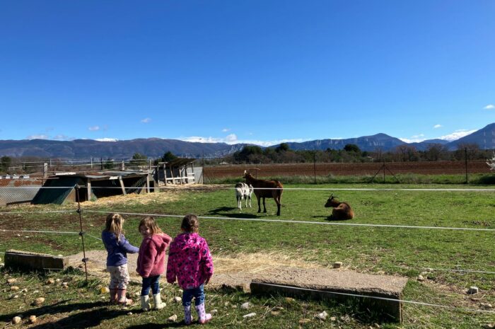 Visite à la ferme La Bohème le 12 mars